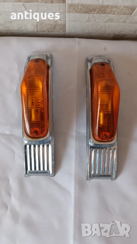 Комплект предни мигачи с основи - Шкода / Skoda 1000MB / 1000МБ - Нови, снимка 4 - Части - 53004841