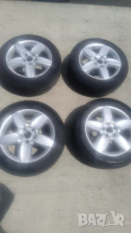 • Продавам ОРИГИНАЛНИ джанти DEZENT 16ки 5х112 с втулки от 66.6 на 57.1 в ДОБРО състояние с гумите, снимка 12 - Части - 50238843