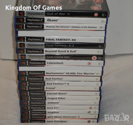Игри за PS2 God Of War 2/Okami/Phantasy Star Universe/Fahrenheit/Canis Canem/Red Faction/Warhammer , снимка 18 - Игри за PlayStation - 51740893