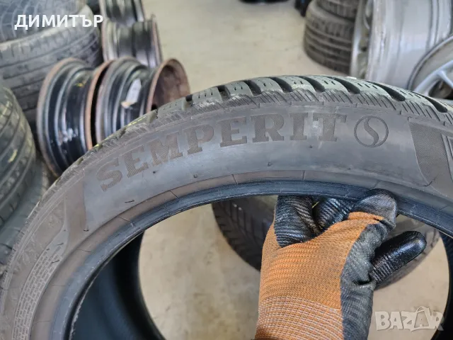 2бр.зимни гуми SEMPERIT 225/40/18 92V DOT 1819, снимка 4 - Гуми и джанти - 49325614