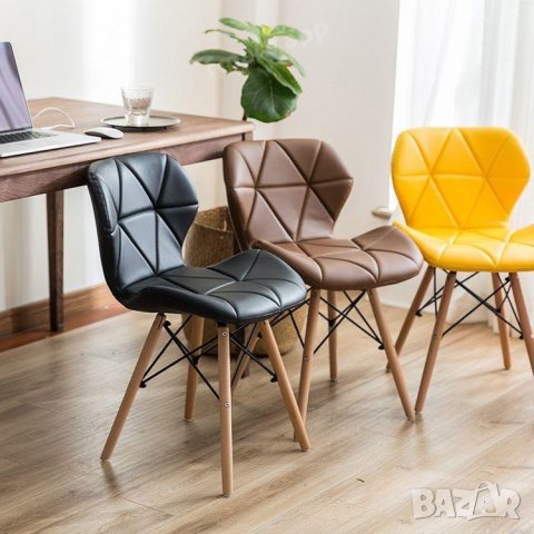 ПРОМОЦИЯ Висококачествени трапезни столове LQ-LD-4ZONG, снимка 3 - Столове - 41039467