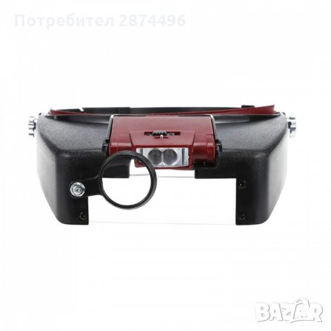 81007 Лупа за глава със светодиодно осветление и увеличителни лещи, снимка 6 - Други инструменти - 35821140