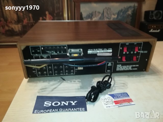 AKAI BIG RECEIVER-MADE IN JAPAN 1107231726LNV, снимка 8 - Ресийвъри, усилватели, смесителни пултове - 41520193