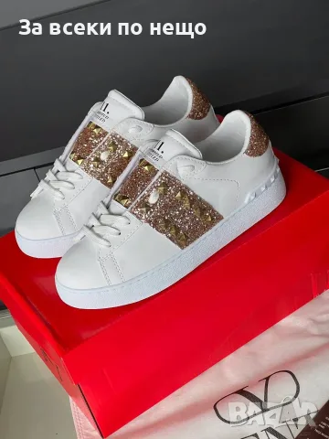 Valentino Дамски Маратонки Със Шипове👟Дамски Спортни Обувки Валентино - 4 Цвята Код SEM-604, снимка 6 - Маратонки - 55881392