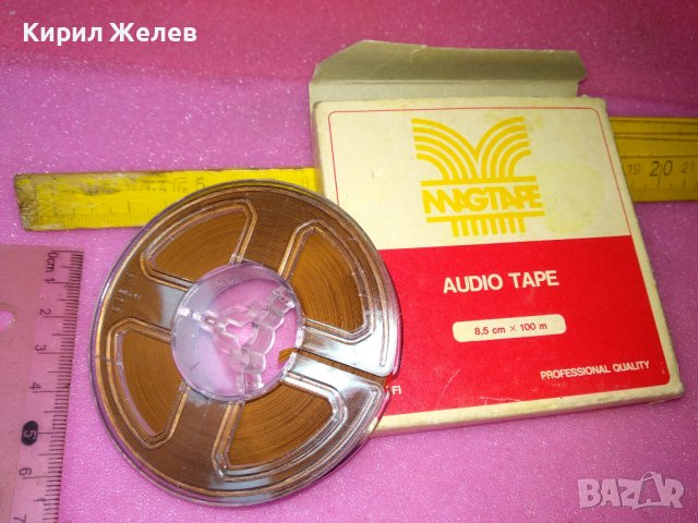 MAGTAPE AUDIO TAPE HI-FI PROFESSIONAL QUALITY MADE in USA Стара РОЛКА ЛЕНТА за МАГНЕТОФОН 29248, снимка 16 - Антикварни и старинни предмети - 44147671