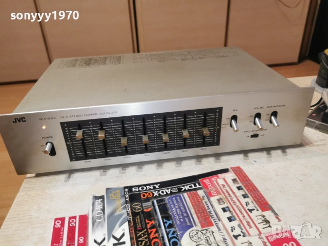 JVC SEA-20GL EQUALIZER-MADE IN JAPAN-ВНОС GERMANY 0703261947, снимка 3 - Ресийвъри, усилватели, смесителни пултове - 53749086
