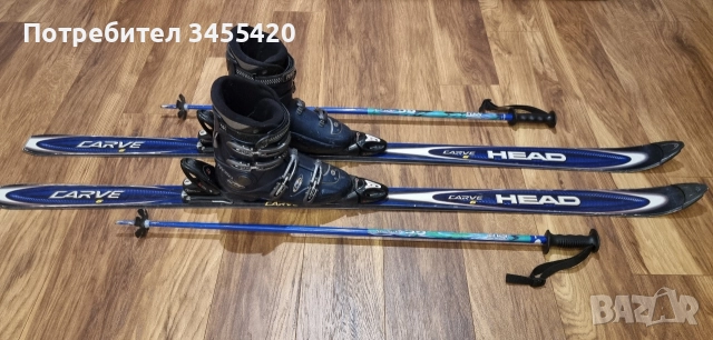 Ски+Ски обувки+Щеки, снимка 4 - Зимни спортове - 52923024