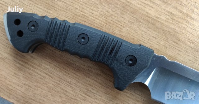Туристически,ловен нож /ръчна изработка , стомана А8/, снимка 10 - Ножове - 39651802