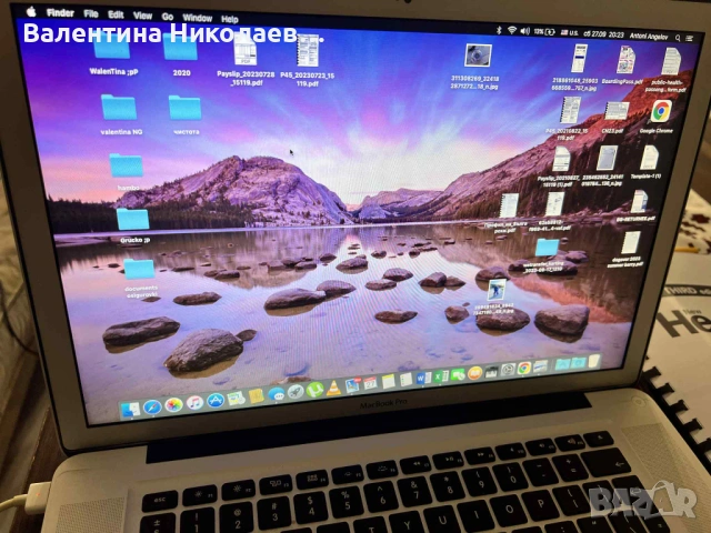 лаптоп macbook, снимка 5 - Лаптопи за работа - 53604681