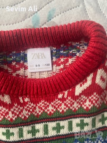 Мек пуловер Zara, снимка 3 - Детски пуловери и жилетки - 44242255