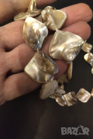 НАМАЛЕНА Изумителна огърлица от седеф  НАМАЛЕНИЕ ., снимка 3 - Колиета, медальони, синджири - 36142587