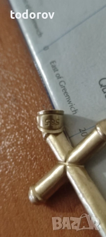 Златен кръст 14к., снимка 2 - Колиета, медальони, синджири - 53487593