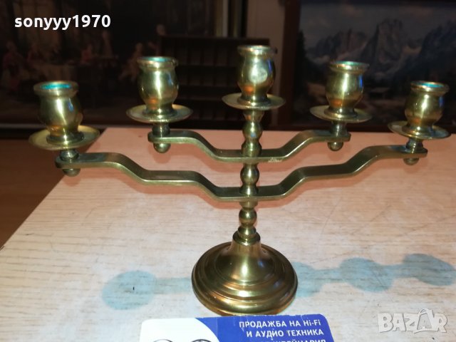 ШВЕДСКИ СВЕЩНИК С ПЕЧАТИ 1711212039, снимка 2 - Антикварни и старинни предмети - 34841609