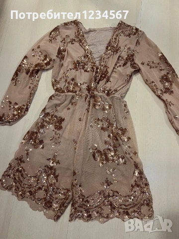 Нов гащеризон с пайети ХС-С ✨, снимка 3 - Гащеризони - 52743187