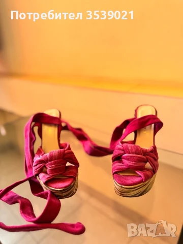 Чисто нови лятни платформи , снимка 2 - Дамски обувки на ток - 50981936