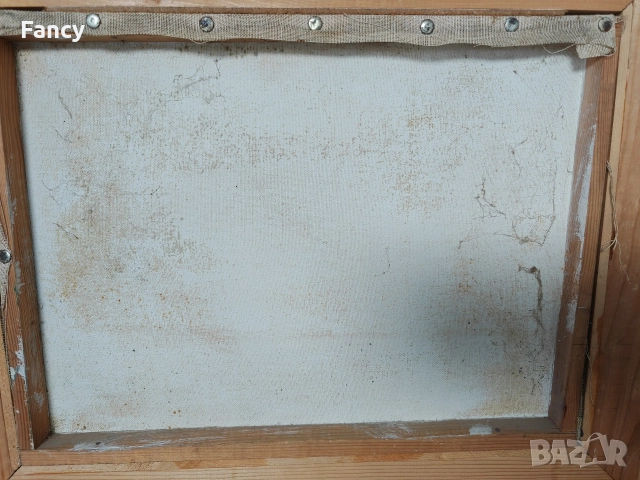 Картина върху платно 52/42 г, снимка 6 - Антикварни и старинни предмети - 52696718