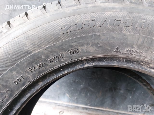 2бр.всесезонни MICHELIN 235/65/17 104V DOT 1015, снимка 8 - Гуми и джанти - 40418408