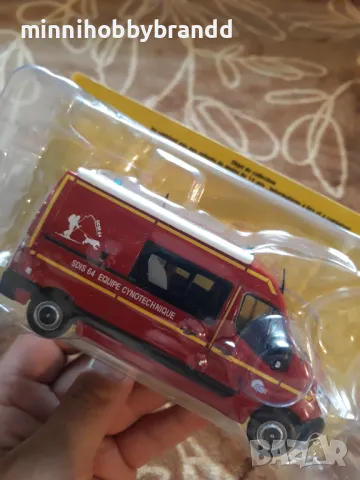 UMM Alter Turbo D  4x4 Peugeot J 7  Renault Master 1.43 Scale top top top  Models Hachette  , снимка 7 - Колекции - 50301076