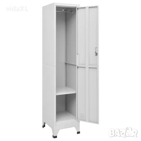 vidaXL Заключващ се шкаф, 38x45x180 cм, снимка 3 - Шкафове - 56146414