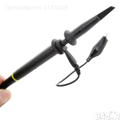P4100 универсален 100:1 високоволтов сонда за осцилоскопи Rigol Atten Owon Siglent, приложим , снимка 5 - Измервателни инструменти - 56202274
