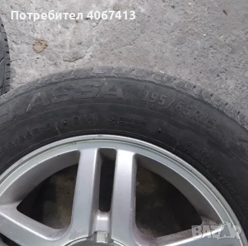 Алуминиеви джанти с гуми, снимка 2 - Гуми и джанти - 50225457