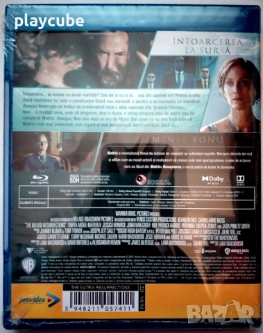 Матрицата 4 - Възкресения - Blu-Ray - с БГ субтитри, снимка 2 - Blu-Ray филми - 52401690