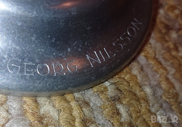 Чаша от Georg Nilsson, снимка 4 - Антикварни и старинни предмети - 44834892