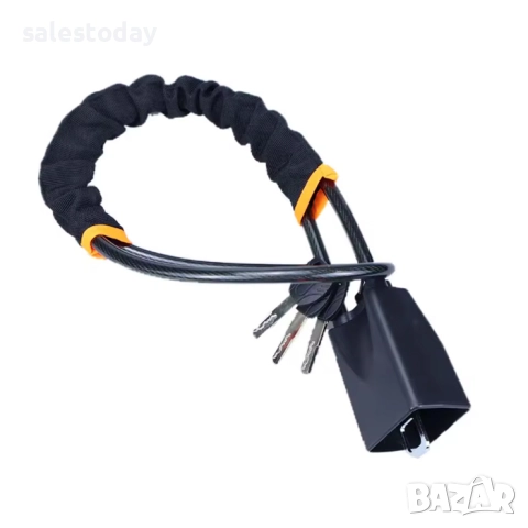 Катинар за волан, заключващо устройство за кола, Уред за заключване, 72см, снимка 2 - Аксесоари и консумативи - 32126285