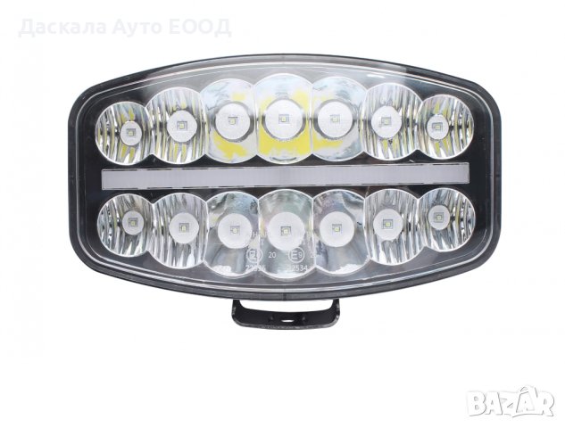 1 бр. ЛЕД бар LED bar халогени за ролбар спот и DRL ЖЪЛТА дневна 80W, снимка 2 - Аксесоари и консумативи - 42441432