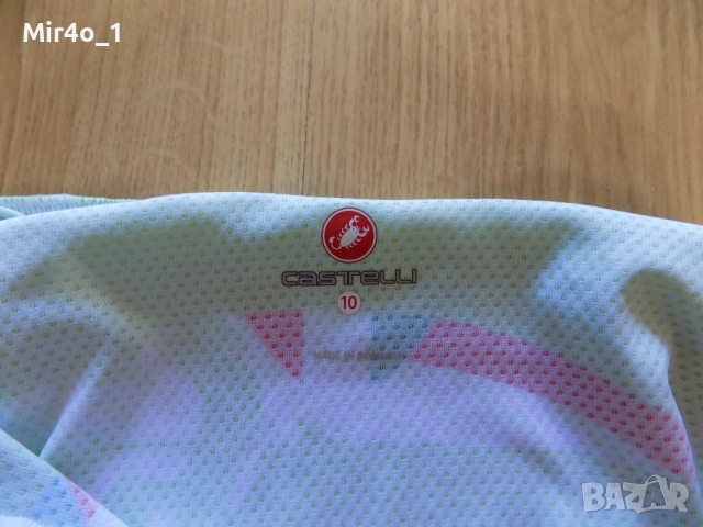 вело джърси castelli тениска екип блуза шосейно колоездене спорт дамско детско оригинално XS, снимка 5 - Спортни екипи - 51741785