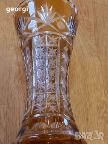 Кристална ваза Bohemia , снимка 6 - Вази - 35711106