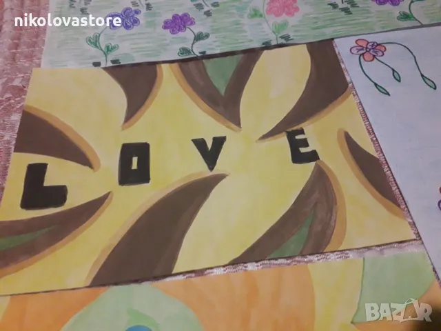 8 авторски рисунки за декорация на стени, снимка 2 - Картини - 49691066