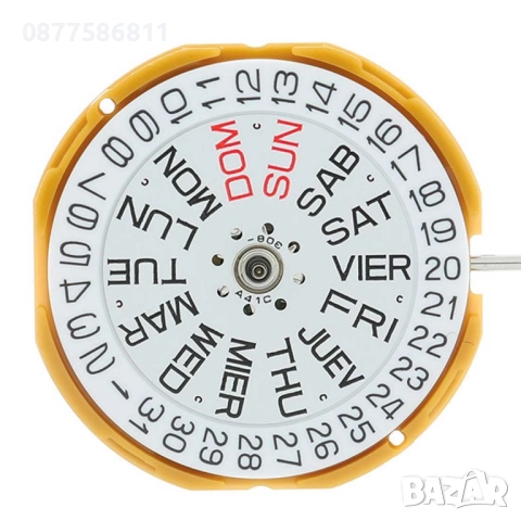 ЧАСОВНИКОВ МЕХАНИЗЪМ MIYOTA GM00 С ДЕН ДАТА ЯПОНСКО ПРОИЗВОДСТВО. РЕЗЕРВЕН МЕХАНИЗЪМ МИЙОТА МИОТА 