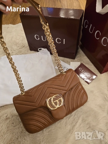 Налична чанта Gucci Marmont , снимка 2 - Чанти - 52451058