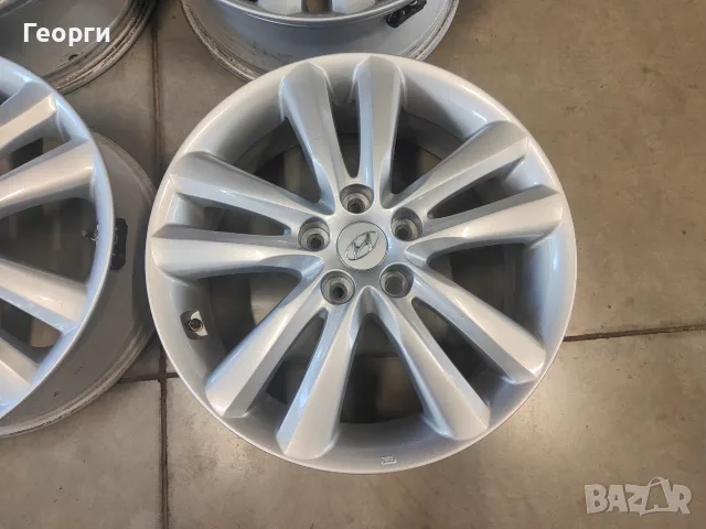 4бр.алуминиева джанта 18 цола за Hyundai 5x114.3, снимка 2 - Гуми и джанти - 56075944