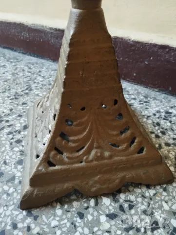 Стара газова лампа, снимка 2 - Други ценни предмети - 48810782