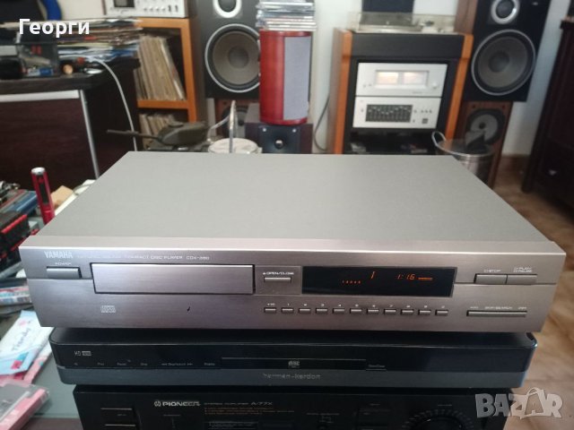 CD Плеър Yamaha CDX-390, снимка 4 - Декове - 40556862