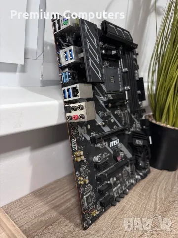 Дънна платка MSI X570-A PRO (Socket AM4, PCIe 4.0, M.2) – Отлично състояние, снимка 2 - Дънни платки - 56240508