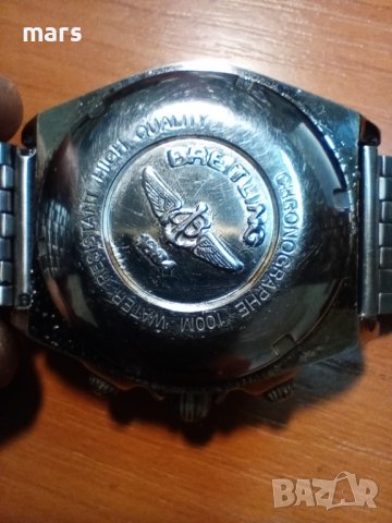 кварцов хронограф, снимка 4 - Мъжки - 39334203