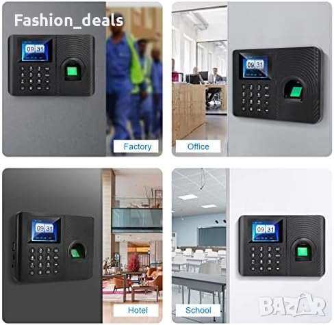 Нов Пръстов отпечатък Парола за присъствие за служители с Часовник, снимка 7 - Друга електроника - 41779577