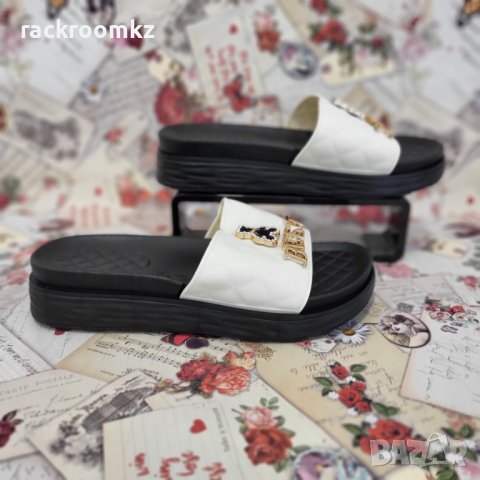 Атрактивни дамски чехли с мече BEST, снимка 2 - Чехли - 41552397