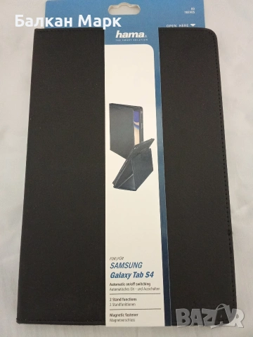 нови калъфи HAMA за Samsung Galaxy Tab S4, калъф ,кейс, case– Внос от Германия, снимка 3 - Калъфи, кейсове - 53536697