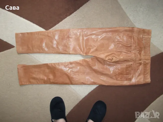 Кожен панталон RICANO  дамски,Л, снимка 4 - Панталони - 49339740