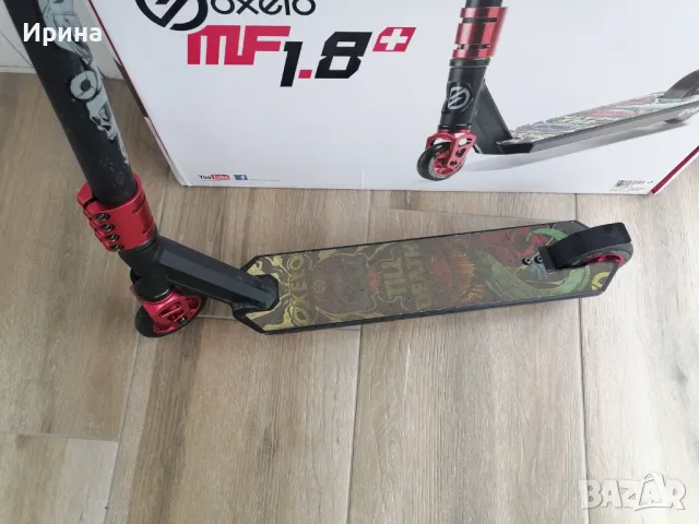 Tротинетка freestyle mf1.8 +, черно/червено, снимка 2 - Части - 50282975