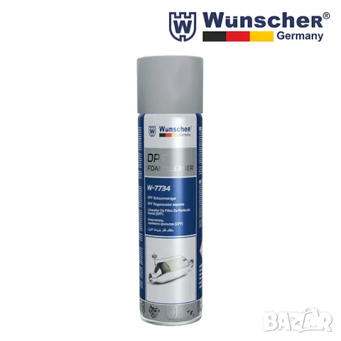 Спрей пяна за почистване на DPF – 500мл WUNSCHER