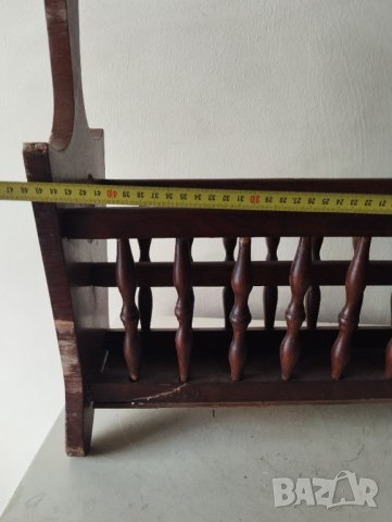 Стара поставка за вестници,списания, снимка 5 - Други ценни предмети - 42185478