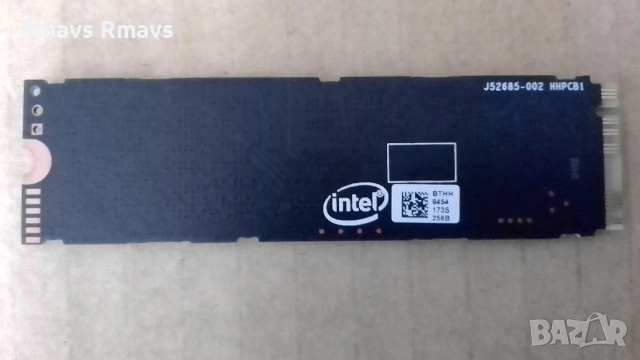 SSD NVMe 256gb Intel 3x4 2280, 96%., снимка 3 - Твърди дискове - 53569154