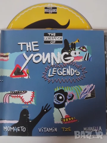 The Young Legends - Mom4eto, Vitamin, TZE, Mihaella - оригинален диск българска музика
