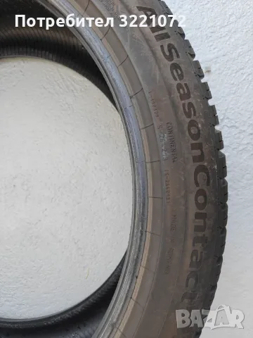 Всесезонни гуми, 2 бр. - Continental, All Season Contact 255/40 R20, 101Y, XL .dot5122, M&S, снимка 5 - Гуми и джанти - 55824705