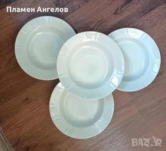 стар български порцелан от 60те години. Лот от 2вида чиний. , снимка 6 - Други ценни предмети - 49933826